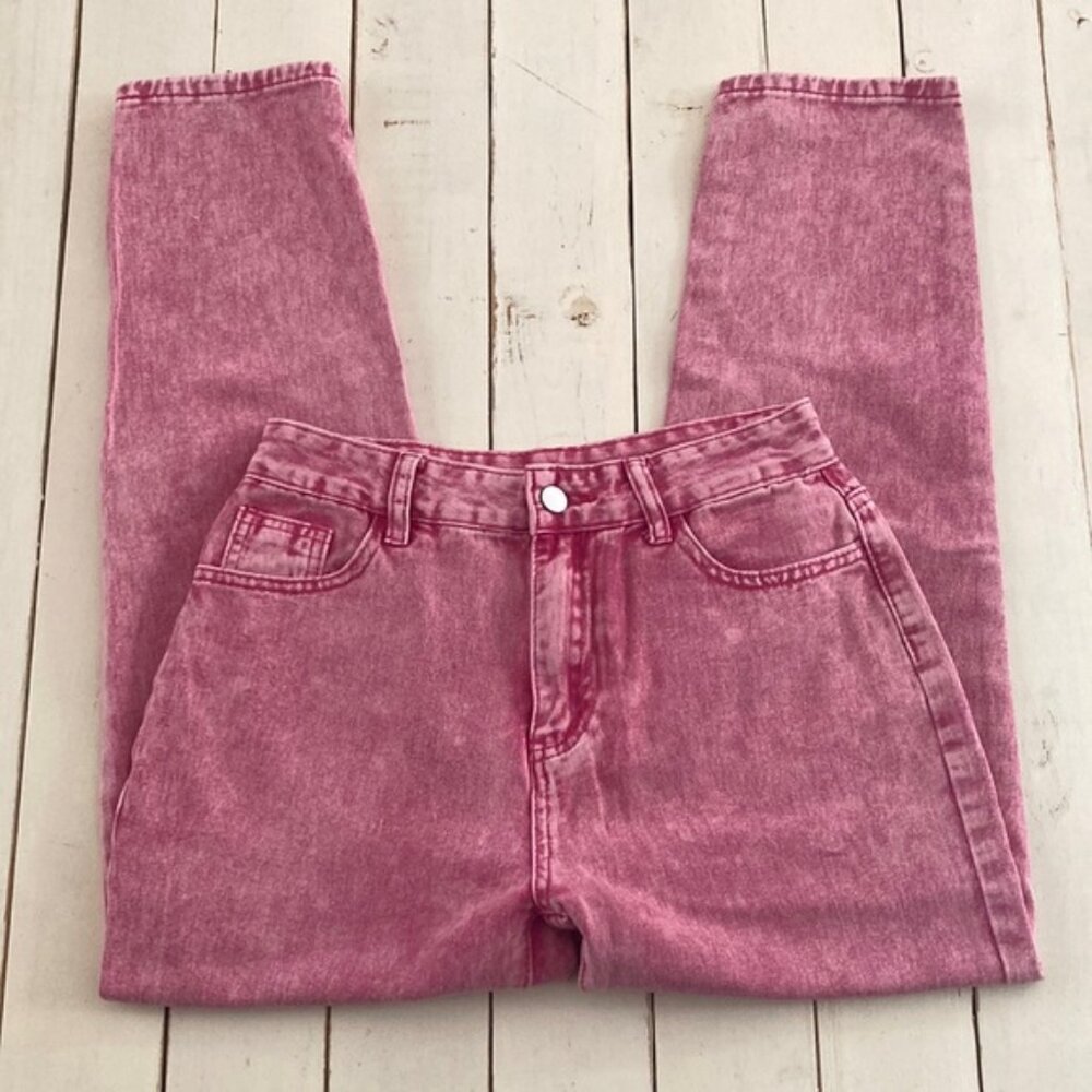 Shein Pink Jeans, straight leg, Size 26